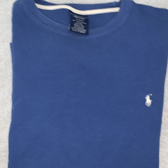 Polo by Ralph Lauren, blue sleep, shirt, size extra large in very good condition - Picture 2 of 11